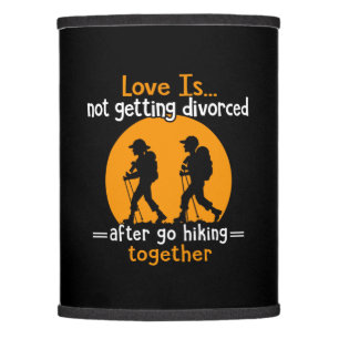 Camper Gift Love Is Not Getting Devorced Xmas Lamp Shade