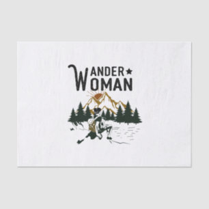 Camper Gift Wander Woman Birthday Tissue Paper