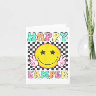 Camper Happy Summer Camp Camping For Men Women Kid Card