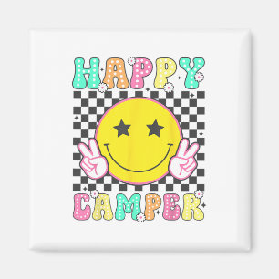 Camper Happy Summer Camp Camping For Men Women Kid Magnet