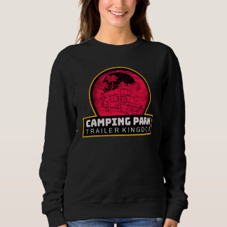 Camper Holiday Tents Caravan Camping Sweatshirt