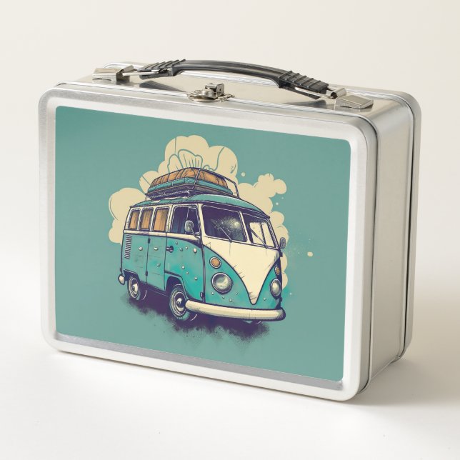 Camper Life Metal Lunch Box (Front)