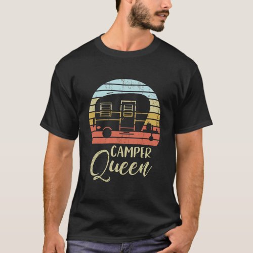 Camper Queen Classy Sassy Smart Assy Matching Coup T_Shirt