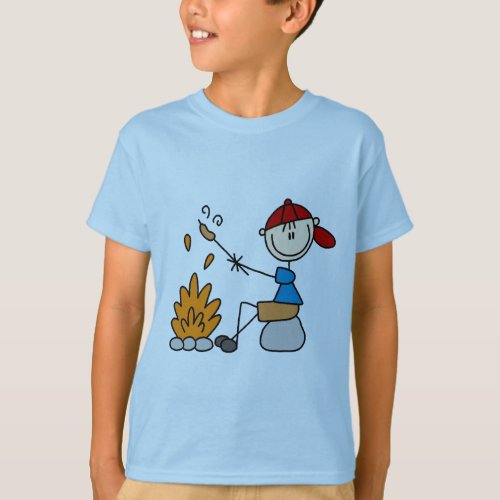 Camper Roasting Hot Dogs Tshirts and Gifts
