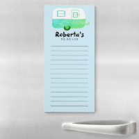 Camper RV Trailer Custom Grocery Shop To-DO List