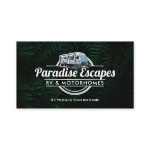 Camper Slogans business cards