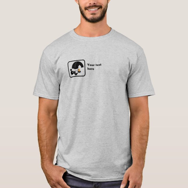 Camper Small Logo -- Customizable T-Shirt (Front)