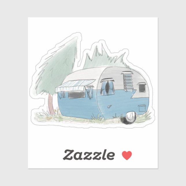 Camper Sticker (Sheet)