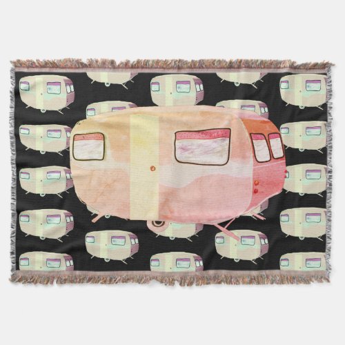 Camper Throw Blanket