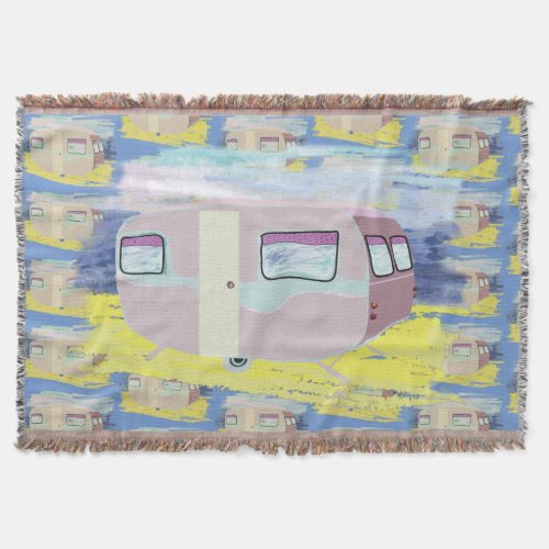 Camper Throw Blanket