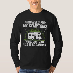 Camper  Travel I Just Need To Go Camping Trailer T-Shirt