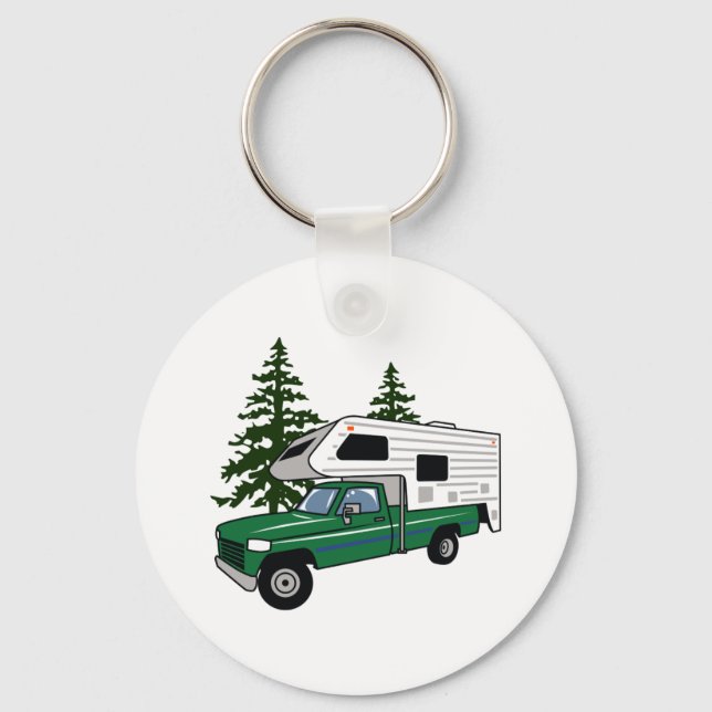 Camper Truck Keychain (Front)