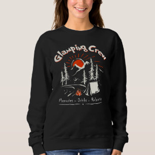 Camper Vacation Glamping Crew Memories Fire Friend Sweatshirt