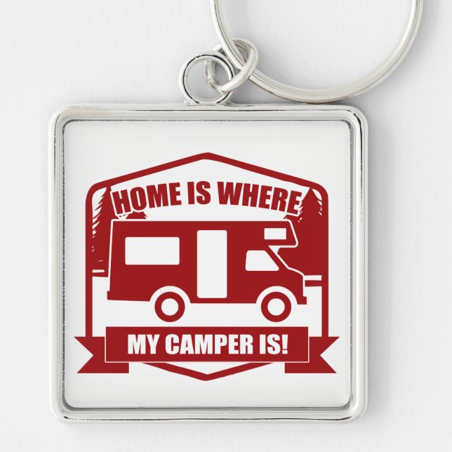 Camper van keychain (Front)