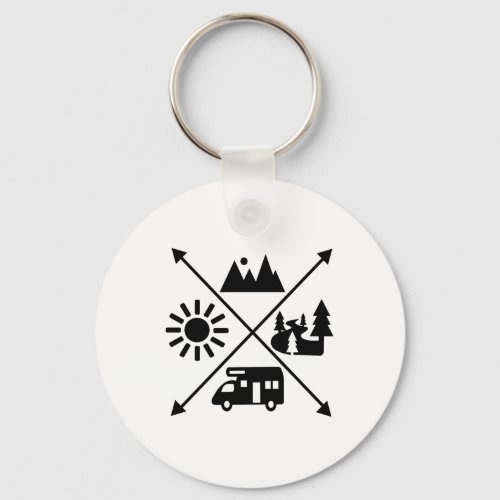 Camper Van Keychain