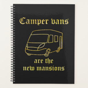 Camper Vans New Mansions Gold Std. Planner