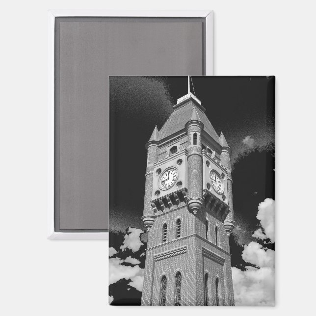 Camperdown Clock Tower Keeper of Time  Magnet (Front/Back)