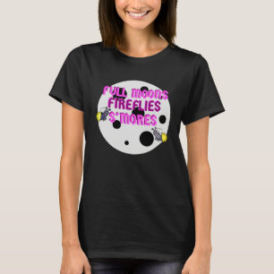 Campers Full Moons Fireflies Smores T-Shirt