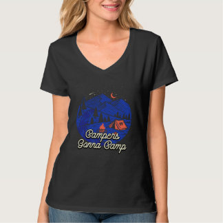 Campers Gonna Camp Summer Vacation Tropical Trip C T-Shirt