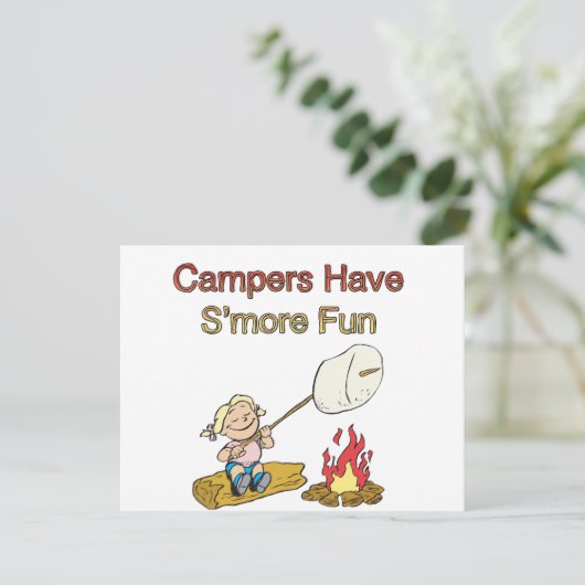 Campers have S'more fun (Standing Front)