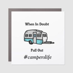 Campers Life Car Magnet