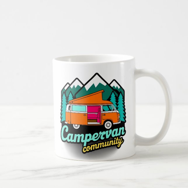 Campervan community coffee mug (Right)