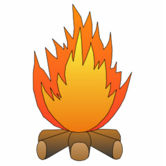 Campfire Photo Sculptures, Cutouts & Campfire Cut Outs | Zazzle