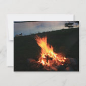 Campfire at Sunset (Front)