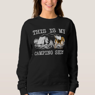 Campfire Beagle Dog This Is My Camping Sweatshirt