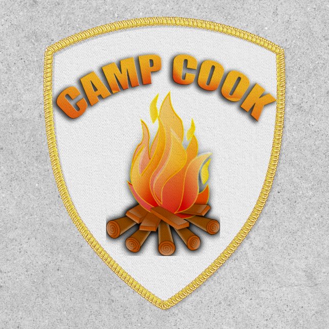 Campfire Camp Cook Campground Patch (Front)