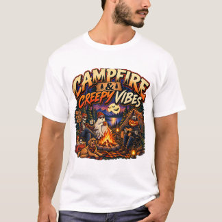 Campfire & Creepy Vibes T-Shirt