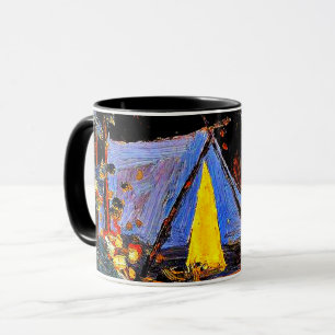 Campfire, fine art painting by Tom Thomson Mug