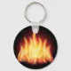 Campfire Flame Fire Keychain | Zazzle