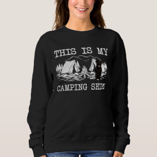 Campfire Flat Coated Retriever Dog This Is My Camp Sweatshirt