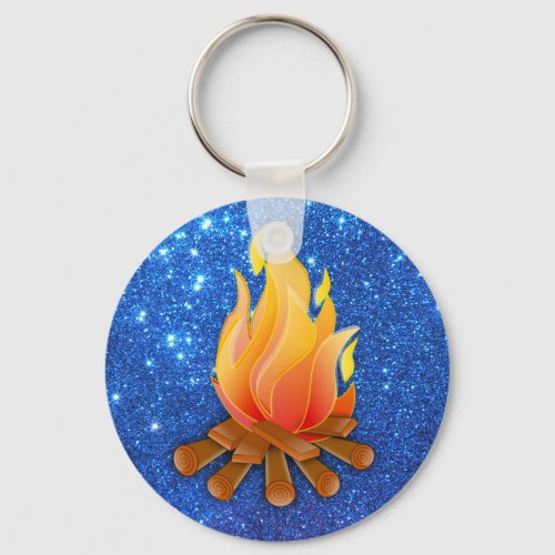 CAMPFIRE KEYCHAIN