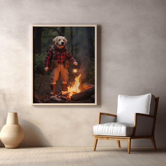 Campfire, Lantern, Leader of Paws Poster (Creator Uploaded)