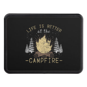 Campfire - Life Is Better By The Campfire Hitch Cover