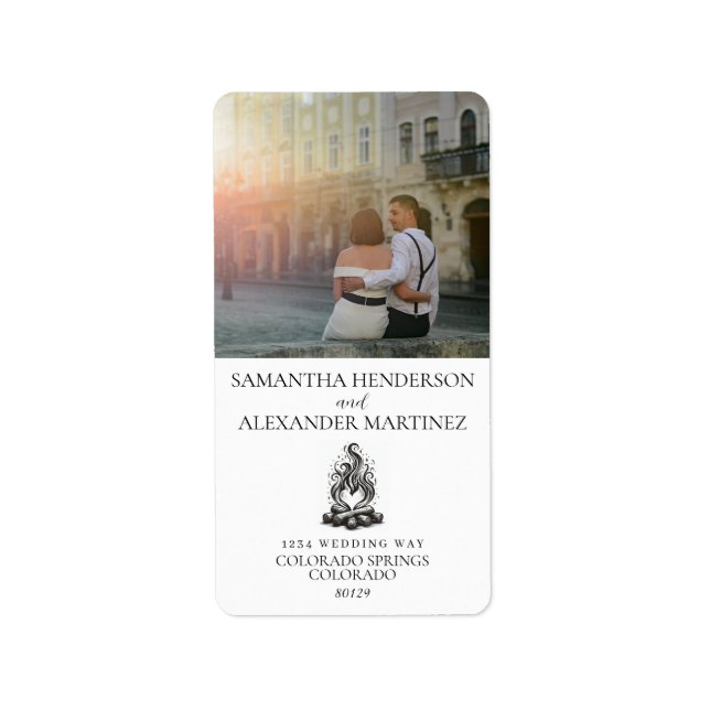 Campfire Love Label (Front)