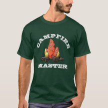 Campfire Master Camping Fire Custom Text