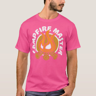 Campfire Master Funny Camping Bonfire T-Shirt