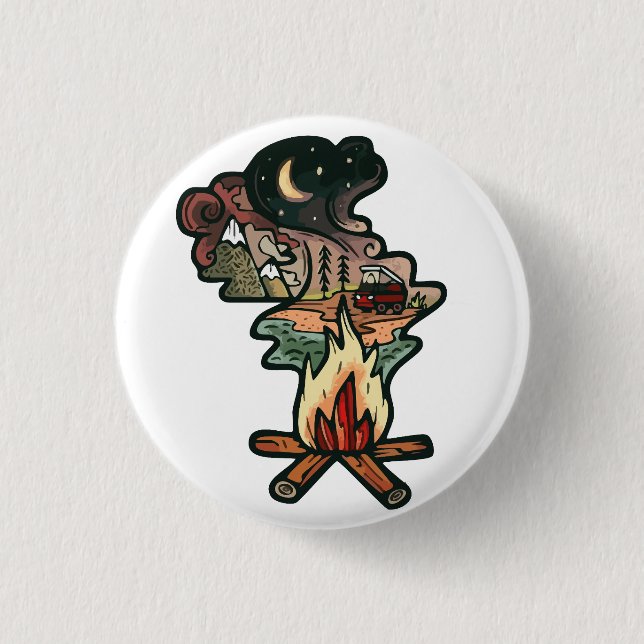 Campfire Night Adventure Button (Front)