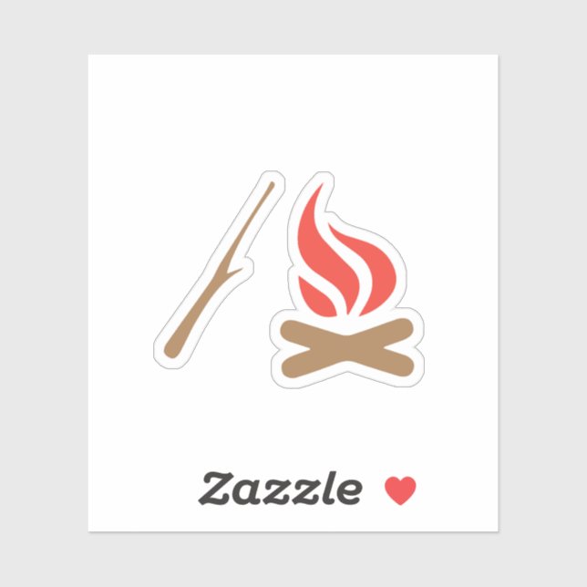 Campfire Nights Sticker (Sheet)