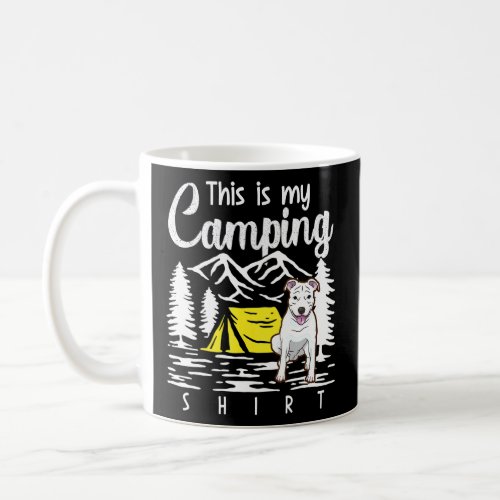 Campfire Pitbull This Is My Camping  Coffee Mug