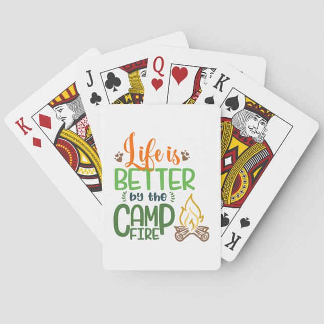 Campfire Playing Cards (Back)