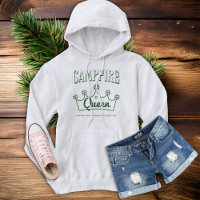 Campfire Queen Bride Camp Bachelorette Party Chic