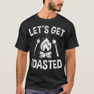 Campfire Smores Marshmallows Camping - Let'S Get T T-Shirt