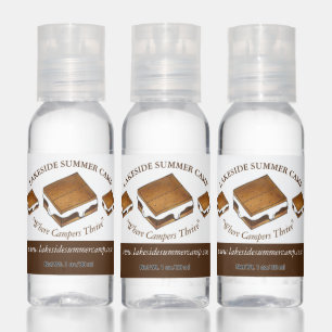 Campfire S'mores Summer Sleepaway Camp Camper Hand Sanitizer