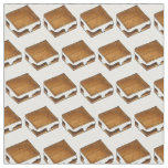 Campfire Smores Toasted Marshmallow S&#39;mores Fabric