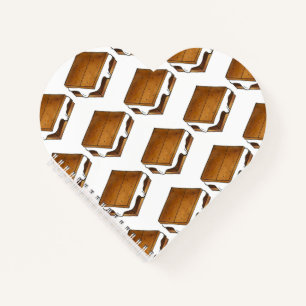 Campfire S'mores Toasted Marshmallow Summer Camp Notebook