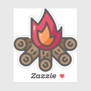 campfire sticker